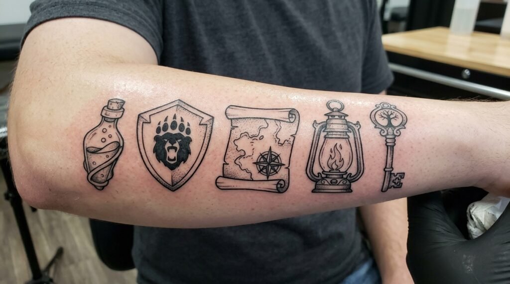 Inventory Icons Tattoo