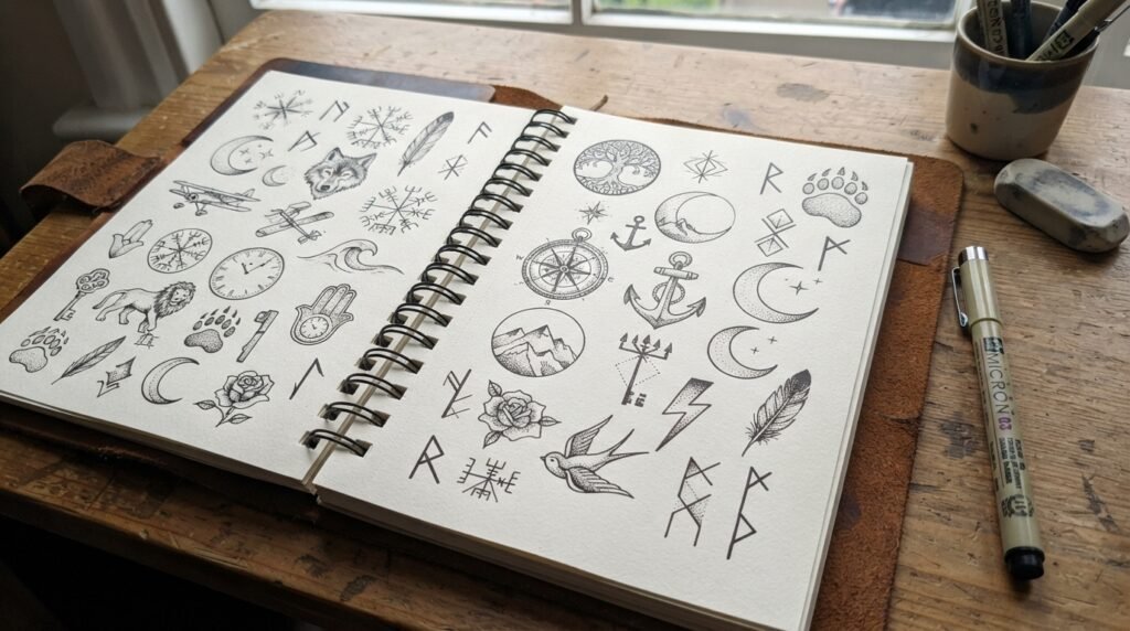 Patchwork Symbol Sketches