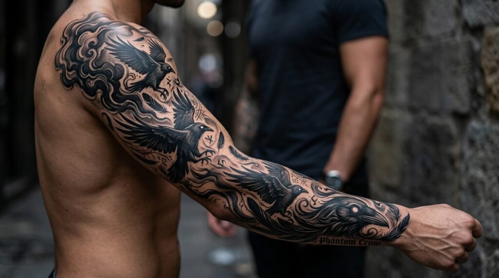 Phantom Crow Sleeve