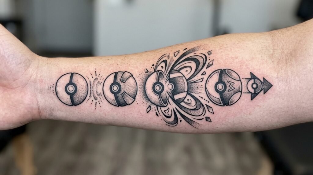 Evolution Tattoo Design