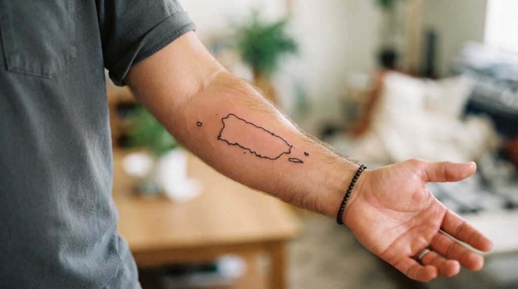 Puerto Rico Outline