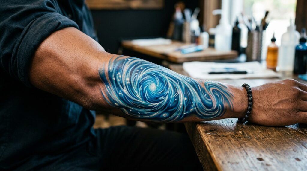 Rasengan Tattoo Design