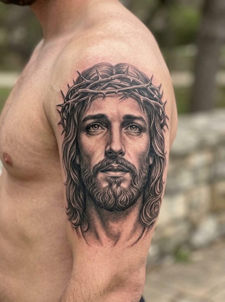 Realistic Jesus Portrait
