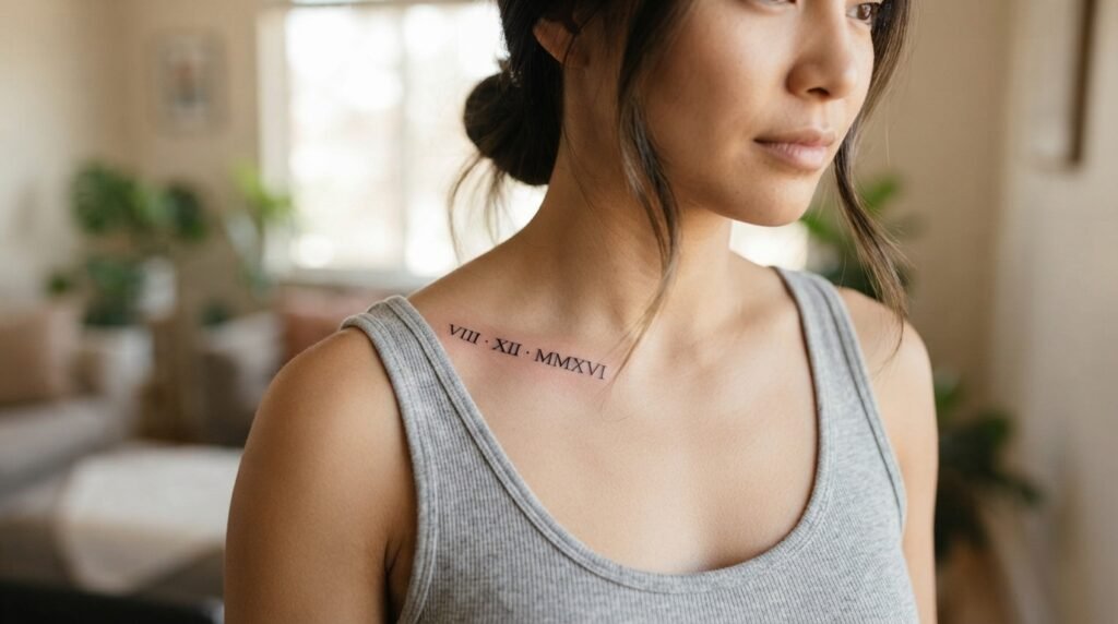 Roman Numeral Tattoo