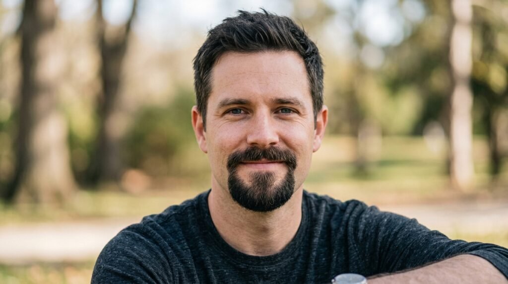circle beard style