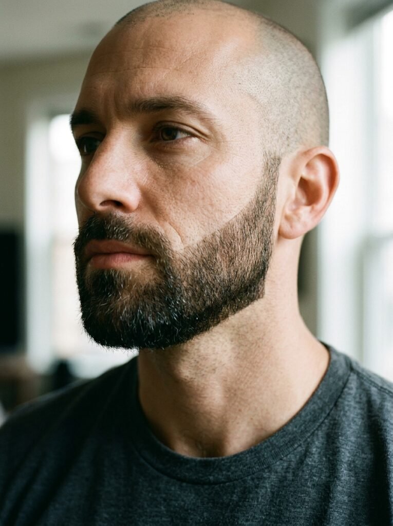 Sculpted Angular Beard