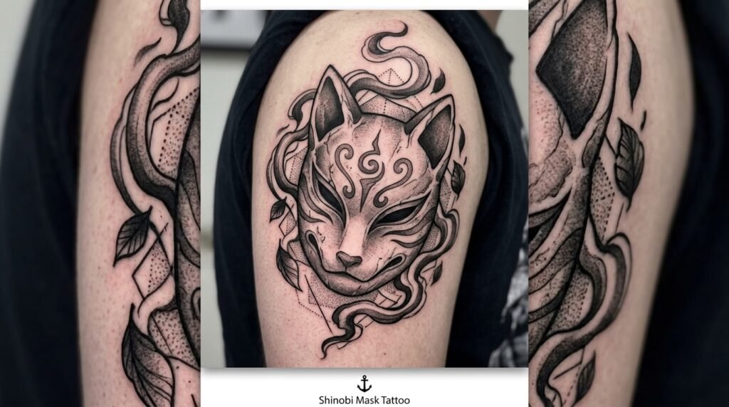 Shinobi Mask Tattoo