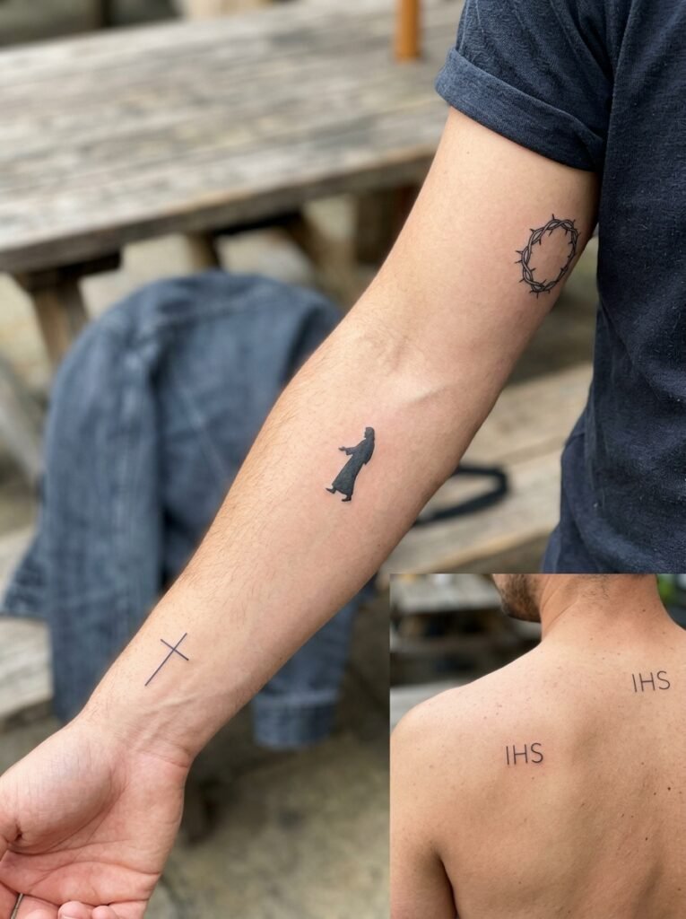 Simple Jesus Tattoo