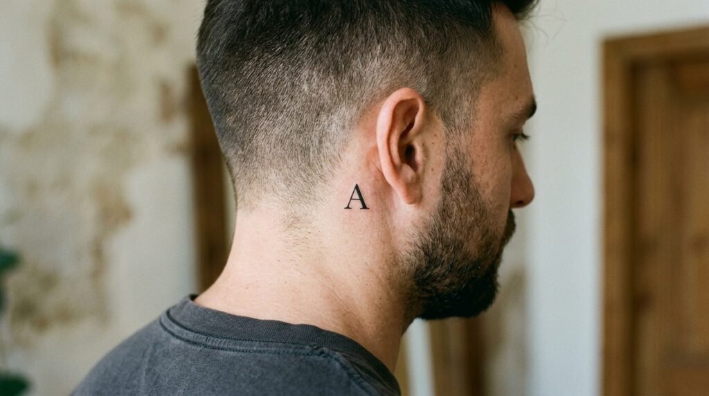 Initial Letter Tattoo