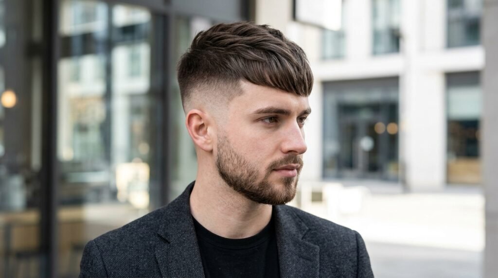 skin fade side fringe