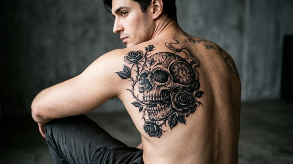 Skull Shoulder Blade