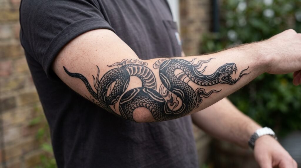 Snake Elbow Wrap