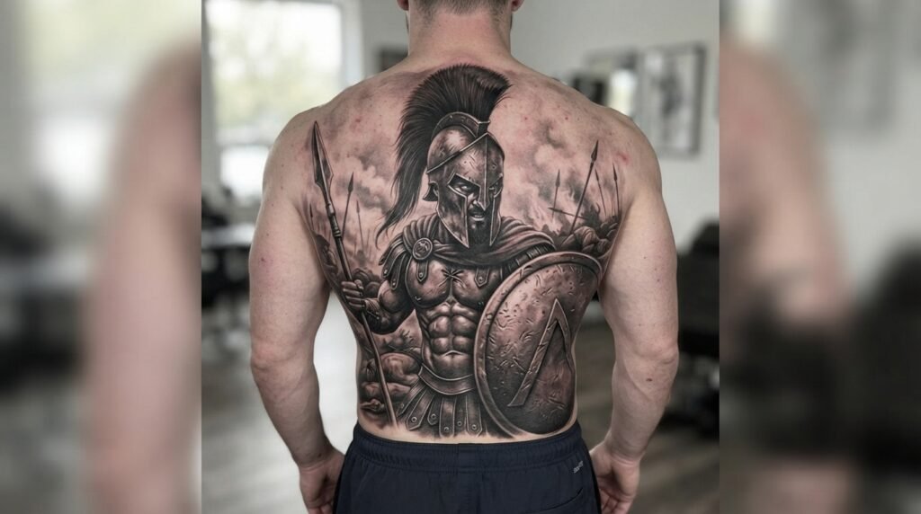 Spartan Warrior Tattoo