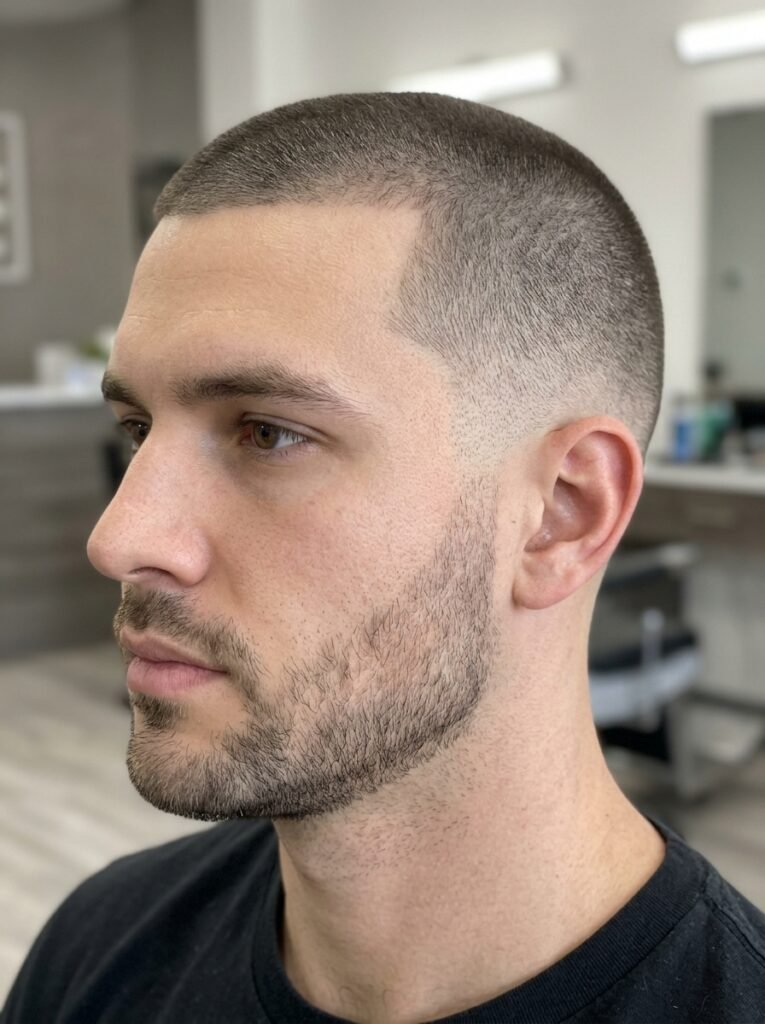 3mm stubble beard