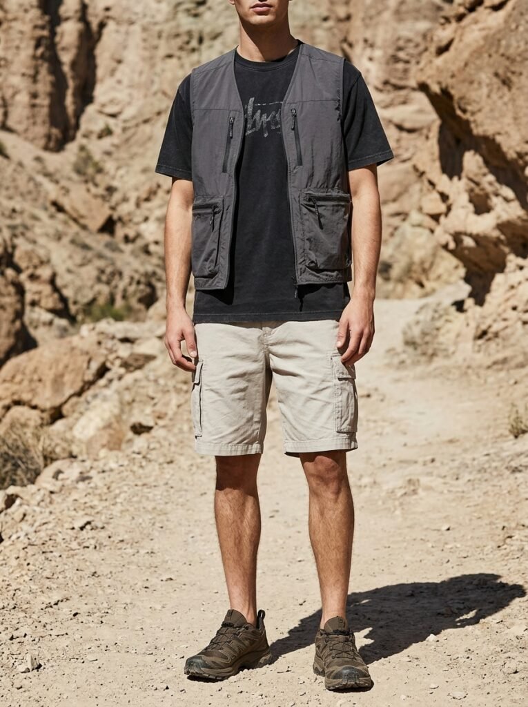 alt summer outfit men