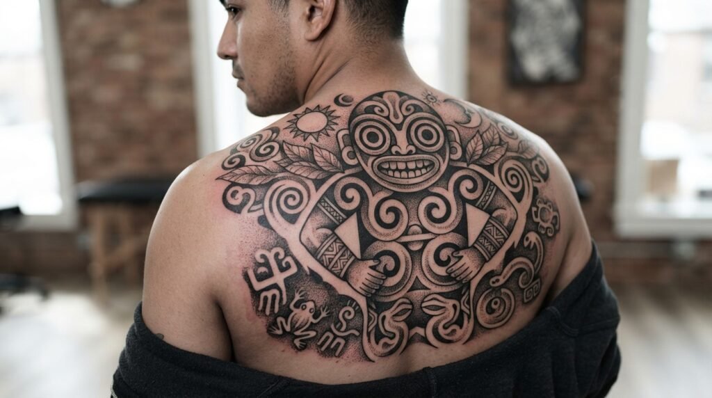 Taino Cemi Tattoo