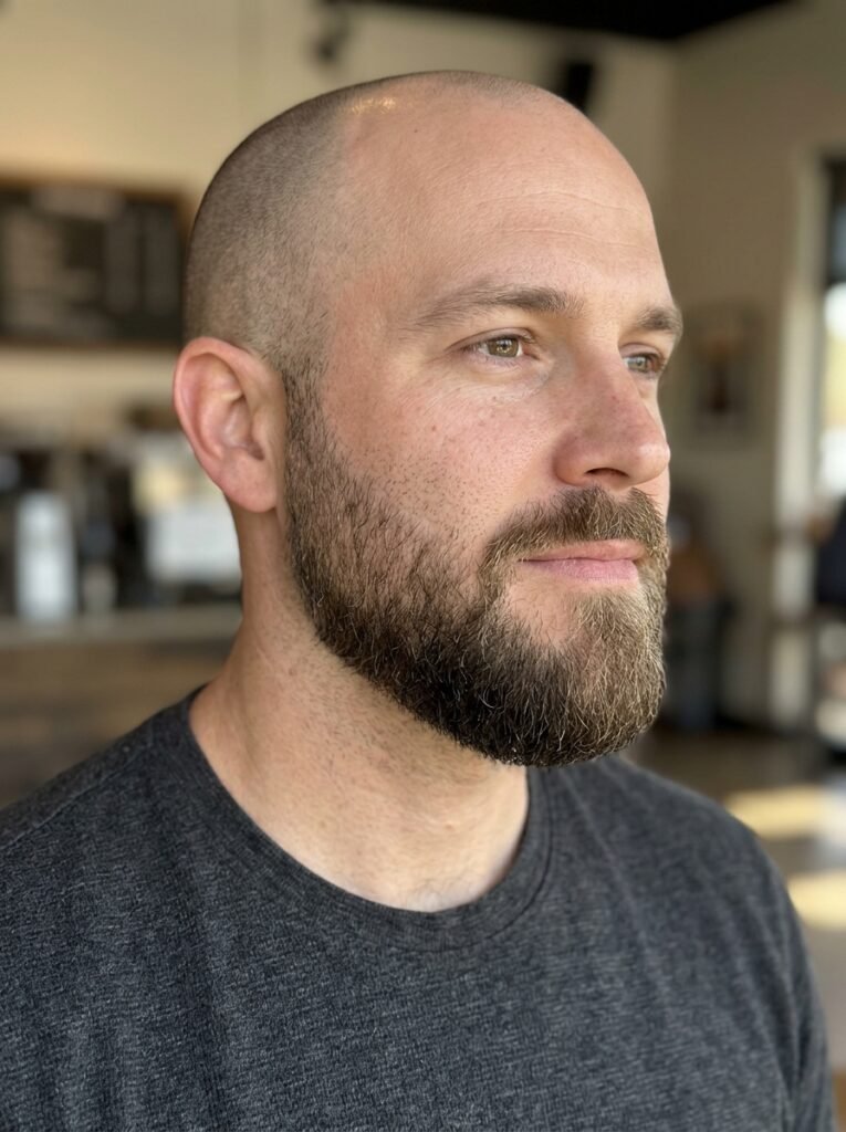 Tapered Beard With Longer Chin