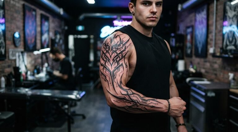 Tattoo for Men Cybersigilism Ideas