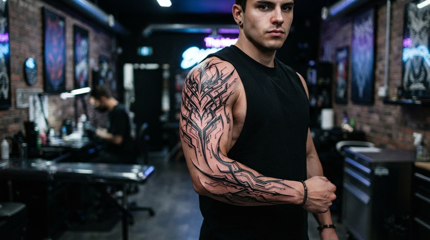 Tattoo for Men Cybersigilism Ideas