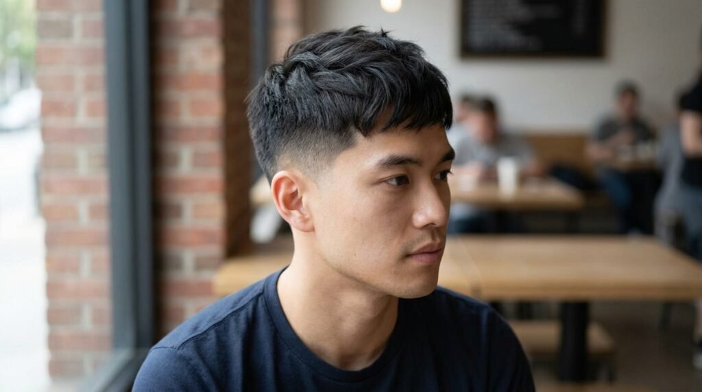 textured crop low fade