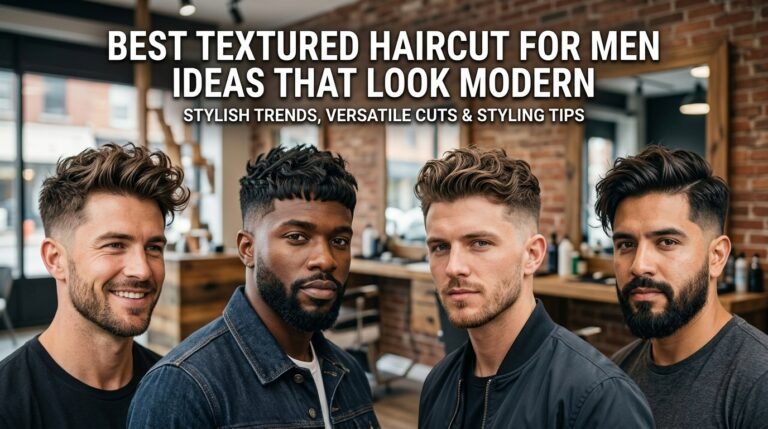 Textured Haircut for Men