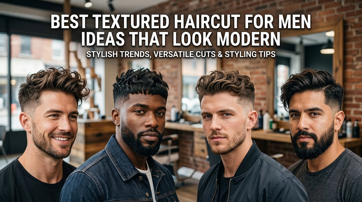 Textured Haircut for Men
