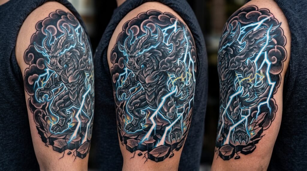 Thunder Pokemon Tattoo