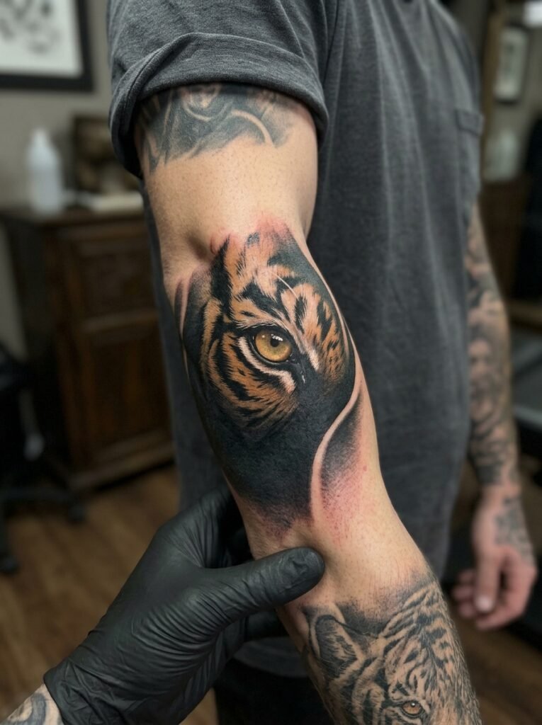 Tiger Eye Emerging