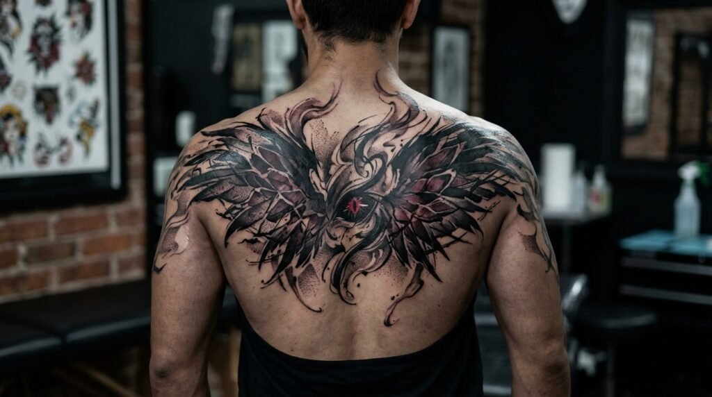 Tokyo Ghoul Back Tattoo