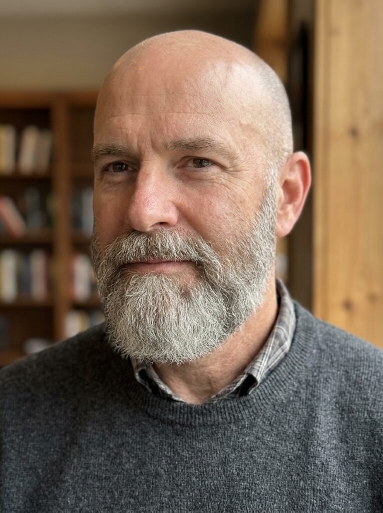 Gray Full Beard With Natural