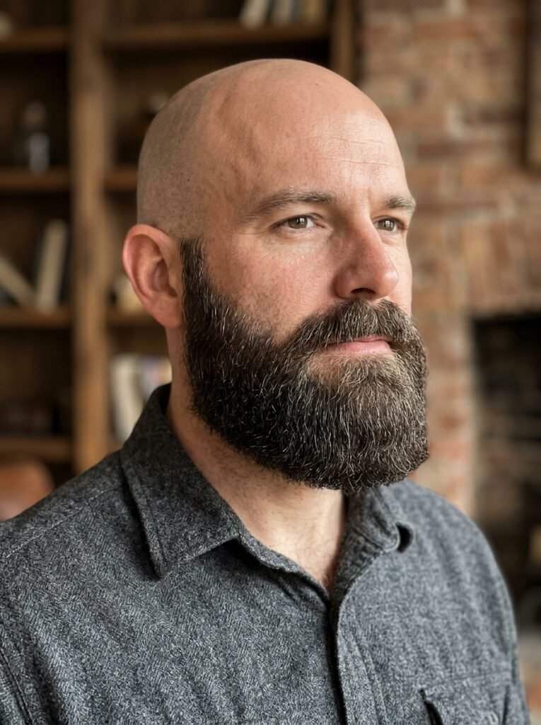 Full Beard With Squared