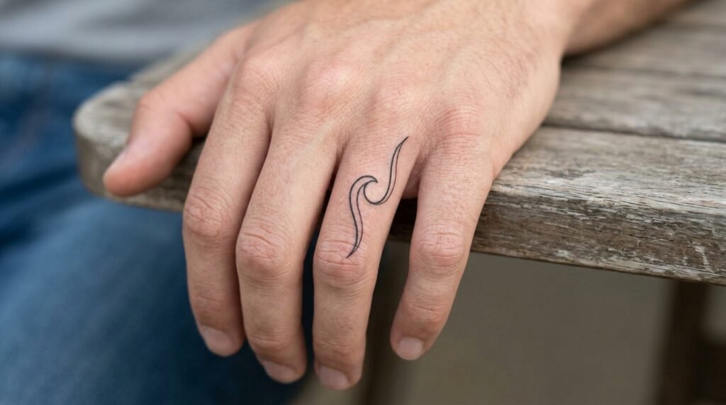 Ocean Wave Tattoo