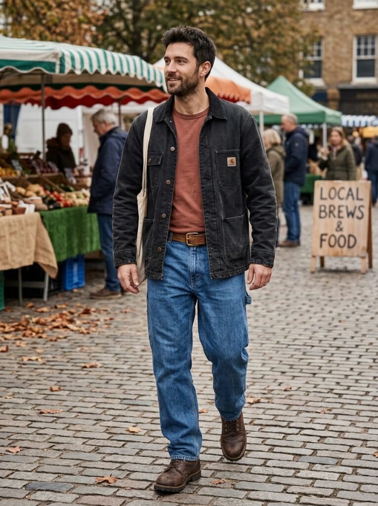 alt workwear outfit men