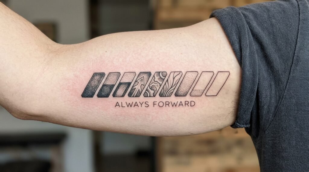 XP Bar Tattoo